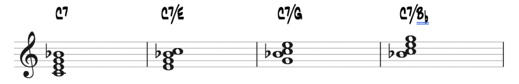 Seventh Chords Inversions